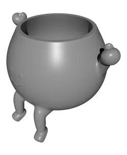 Happy Hanging Pot