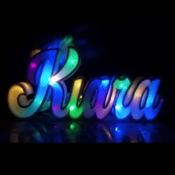 Illuminated Sign - Kiara
