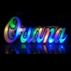 Illuminated Sign - Oriana
