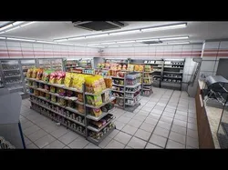 Japanese Convenience Store - Over 400 unique assets Low-poly 3D model