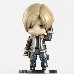 Leon S. Kennedy Chibi | residual evil fan art