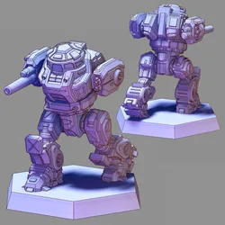 Metromech (Pose2) - by PunyKaiju