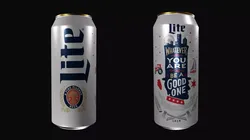 Miller Lite Can  Low-poly 3D model