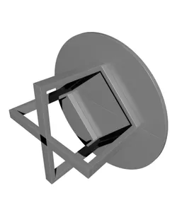 Miniature Replica 01. MORBYLANGA Round Table for Miniature Dollhouse - IKEA - 3D Print Instant Downl