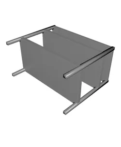 Miniature Replica 02. BROR Work Bench for Miniature Dollhouse - IKEA - 3D Print Instant Download