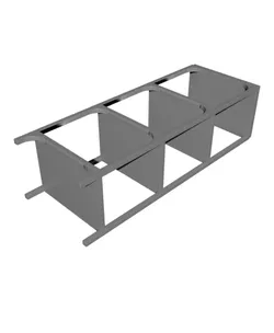 Miniature Replica 03. FJALLBO Shelf Unit for Miniature Dollhouse - IKEA - 3D Print Instant Download