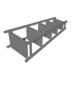 Miniature Replica 03. STOREDAMM Shelf Unit V2 for Miniature Dollhouse - IKEA - 3D Print Instant Down