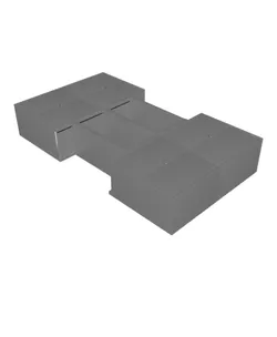 Miniature Replica 05. BROR Shelving Unit with Cabinet for Miniature Dollhouse - IKEA - 3D Print Inst