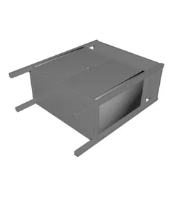 Miniature Replica 07. BROR Shelving Unit with Cabinet for Miniature Dollhouse - IKEA - 3D Print Inst