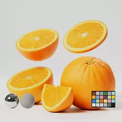 Orange 3D model