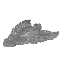 Raven Wall Plaque Ornate Victorian Gothic Decor