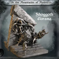 Shoggoth Diorama - At the Mountains of Madness Campain