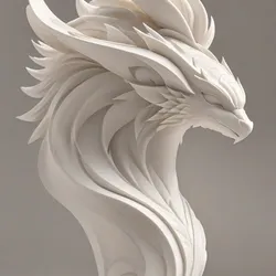 Spiritwind Dragon Bust