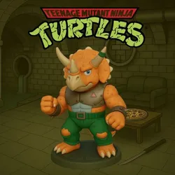 Triceraton Chibi TMNT