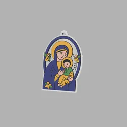 Virgin Mary of Perpetual Help key chain