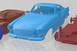Volvo P1800 1972 Printable Car