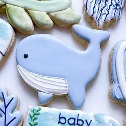 4 sizes of Whale Cookie Cutter - SHARP cutting edges - So Versatile!