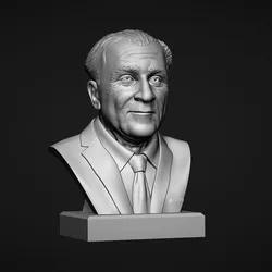 Ahmet Hamdi Tanpinar Statue 3D print model