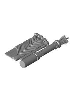 Banner Lamppost Scatter Terrain (Pre-supported)