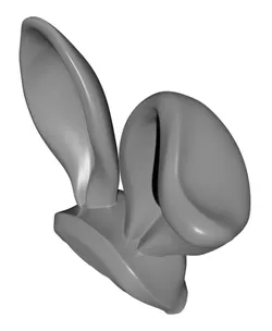 Bunny Slippers & Ears Goose Gear for Porch Goose
