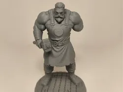 D&D - Adar - Phandalin's Legendary Blacksmith - Free 3D Print Model
