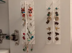 Earring Stud Holder - Free 3D Print Model