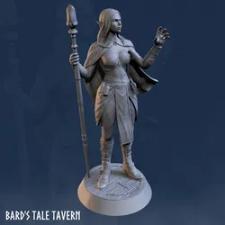 Elf Mage - Mage Elf - Female Elf - Elf Wizard - Elf Sorceress - Elf Magician - Elf Character - Elven Mage - High Elf