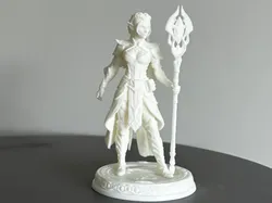 Elven princess / spellcaster / sorcerer - Free 3D Print Model