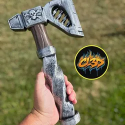 Heavy Metal Axe Cosplay - Prop