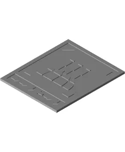 Helldivers 2 Stratagem Plaque (Orbital 120mm HE Barrage)