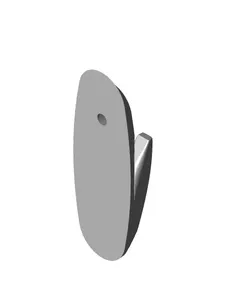 Holder wall 4mm
