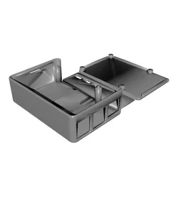 M!N!MAL 5 CH - Raspberry Pi 5 Case