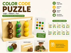 Montessori Color Matching Puzzle for Kids - Free 3D Print Model