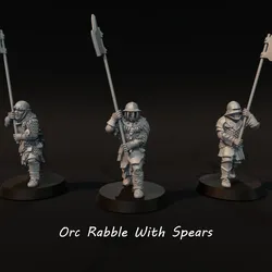 Orc Rabble With Spears