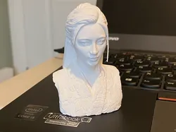 Pretty lady bust #3 - Free 3D Print Model