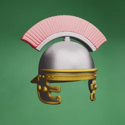 Roman Centurion Helmet For Custom Playmobil