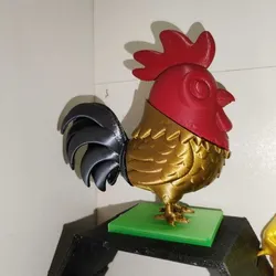 Rooster Organizer – Unique Farm Animal Inspired 3D Printable Storage