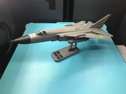 Su-24 Plane Kit Card - Free 3D Print Model