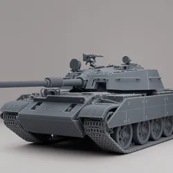Tank T-54D, 1:72