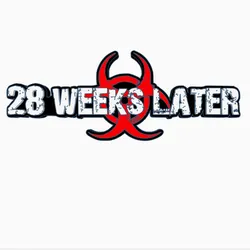 28 WEEKS LATER Logo Display by MANIACMANCAVE3D