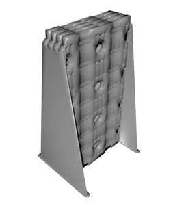 2x4 - 4x Stack - Double-Sided - Lite Multipoint Rail - Mounting Plate