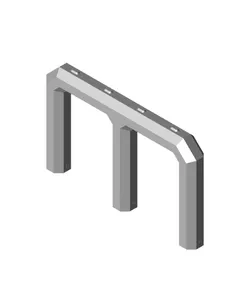 3x1.5H - Stacking Plate Handle