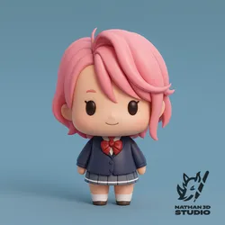 Aira Shiratori Chibi DAN DAN DAN DAN