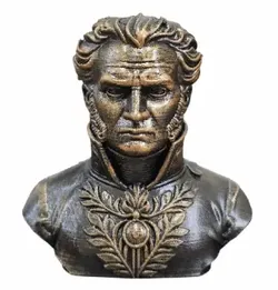 Bust of Antonio Jose de Sucre the Grand Marshal of Ayacucho