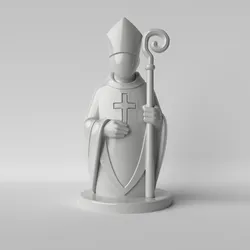 Catholic Bishop – Catholic Pope – Religious Sculpture