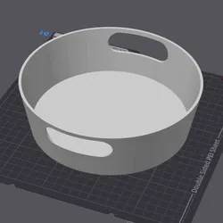 Custom 3D Printed Tray – 200mm and Scalable