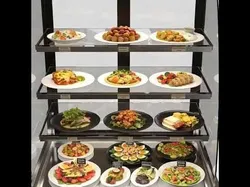Deli Catering Service Display Cabinet 3D model