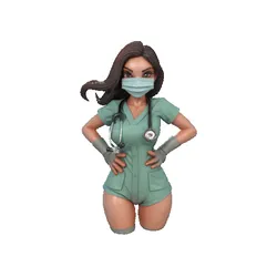 Female Doctor Bust