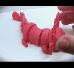Flexi Articulated Axolotl