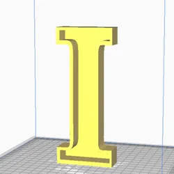 letter I alphabet i